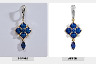 do professional jewelry retouching image editing