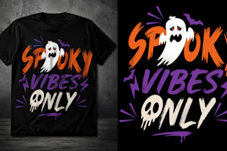 create halloween witch typography t shirt design