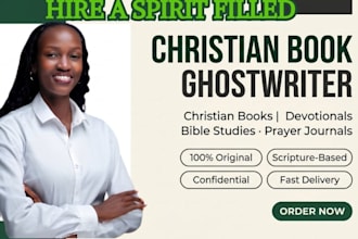 ghostwrite spirit filled christian books, devotionals and ebooks