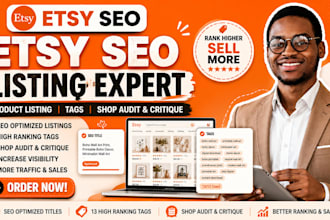 do etsy product listing etsy SEO listing titles, tags etsy shop audit critique