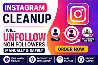 manually remove instagram non followers from your account