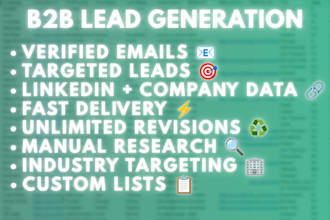 do b2b lead generation