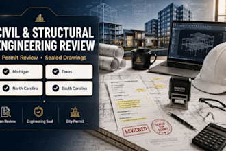 review complex civil and structural engineering design michigan, texas, nc, sc