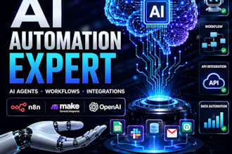 build ai agents and ai automation workflows using n8n make open ai