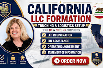 register your california trucking and logistics llc with ein