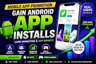 do mobile app promotion gain andriod app install   game marketing app promotion