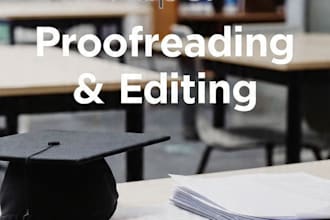 proofread and edit your academic papers essay thesis and dissertation