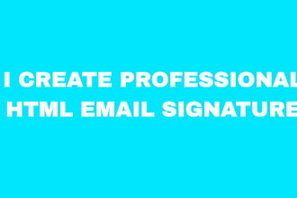 create clickable HTML email signature gmail outlook apple mail