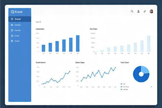 create interactive excel dashboard with charts