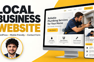 design a wordpress website for your local service business
