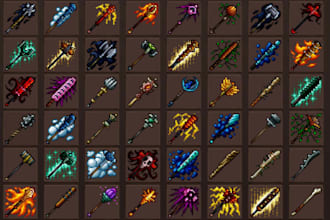 pixelart 8bit 16bit top down rpg sprite pixel tileset isometric pixel game asset