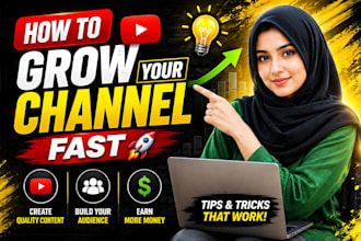 create professional youtube thumbnail design