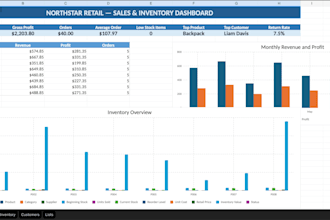 create professional custom excel spreadsheets