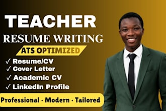 write an ats friendly teacher resume