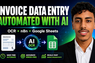 automate invoice and receipt data extraction with ai ocr and n8n