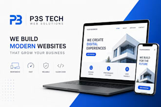 design and develop professional website for your busines