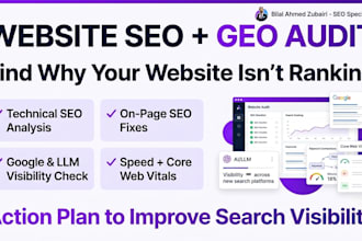 do website SEO and GEO audit