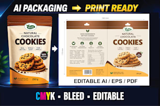 convert ai packaging designs into print ready vector files