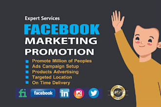 organic facebook page promotion and growth for real followers