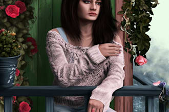 do realistic or fantasy portrait