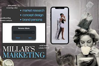 create a brand moodboard and creative direction