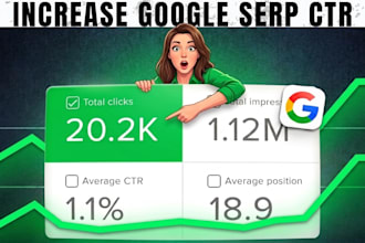 boost serp CTR optimize google ranking and increase website organic traffic