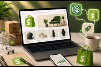 do shopify ai dropshipping online coaching marketing, sales funnel, store