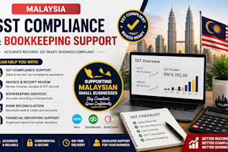 help with malaysia sst compliance and bookkeeping support