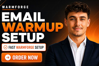 set up warmforge email warmup service inbox placement new warmup tool setup