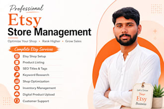 do etsy product listings on your etsy store and manage the etsy