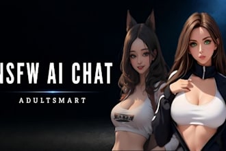 develop ai nsfw website, ai girlfriend chatbot website ai boyfriend web ai saas