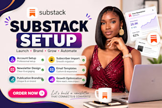 setup substack account substack management newsetter design beehive newsletter