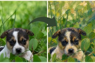 turn your photo into stunning ai art
