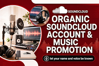 do organic promotion for your soundcloud tracks and your followers