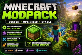 optimize fix create minecraft modpack paper server spigot custom mod dev spawn