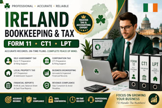 do ireland bookkeeping self assessment tax corporation tax local property tax