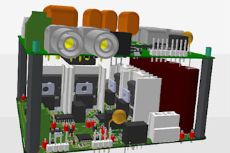 design custom schematic and pcb layout in altium designer