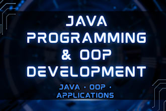 develop java programs and object oriented applications
