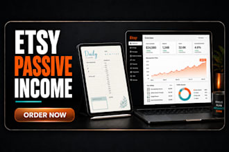 design trending canva templates and automate your passive income etsy shop