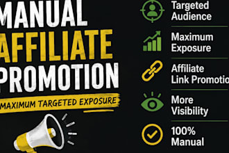 promote your affiliate link to a targeted audience