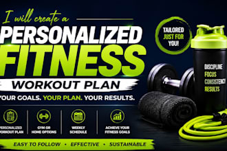 create a personalized fitness workout plan for your goals