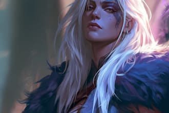 do realistic or fantasy portrait