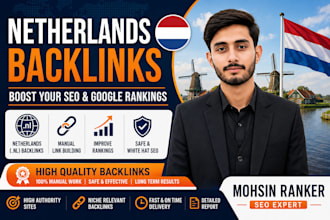 provide high quality netherlands backlinks