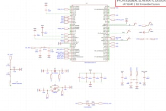 design professional electronic schematics and circuit diagrams for your pcb