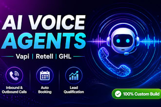build ai voice agent using vapi retell or ghl