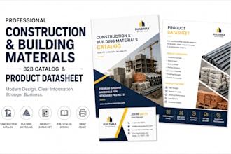design construction and building materials b2b catalog catalogue datasheet