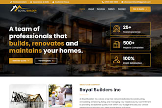 design hotel booking wix website, construction wordpress site, resturant website