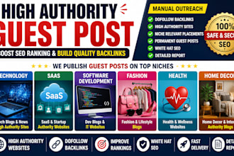 publish guest post on general sites with high ranking and link intersection