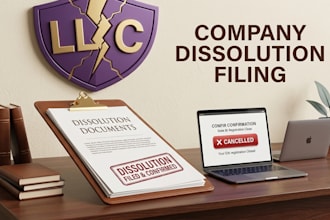 dissolve any US llc or corporation and cancel ein