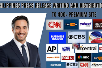submit philippines press release writing PR distribution for media coverage
